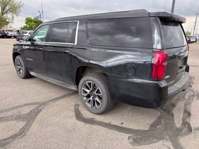 2017 Black Chevrolet Suburban LT 4X4 SUV