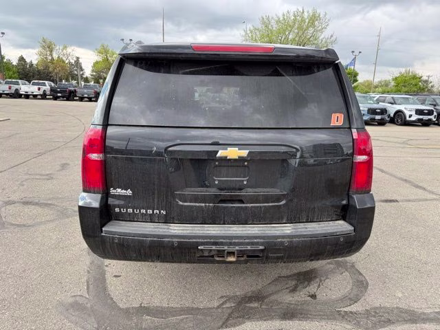 2017 Black Chevrolet Suburban LT 4X4 SUV