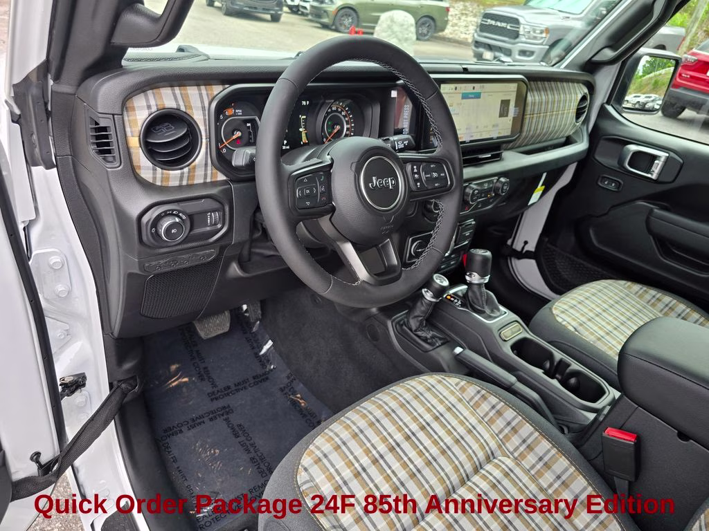 2026 Bright White Clearcoat Jeep Wrangler 85th Anniversary Edition 4X4 SUV