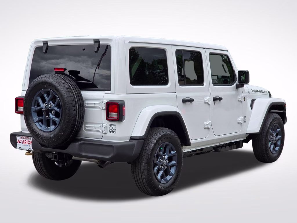 2026 Bright White Clearcoat Jeep Wrangler 4X4 SUV