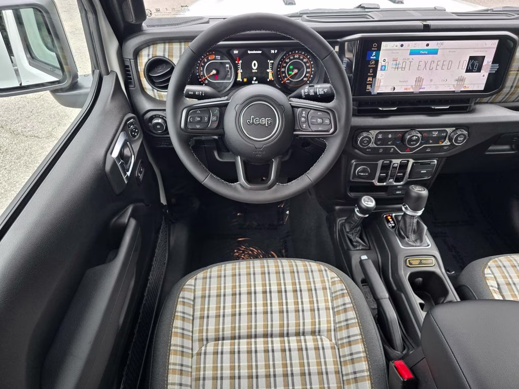 2026 Bright White Clearcoat Jeep Wrangler 4X4 SUV