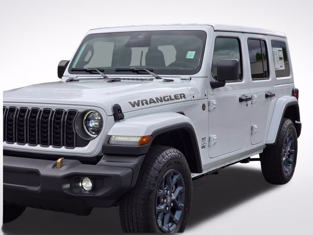 2026 Bright White Clearcoat Jeep Wrangler 4X4 SUV
