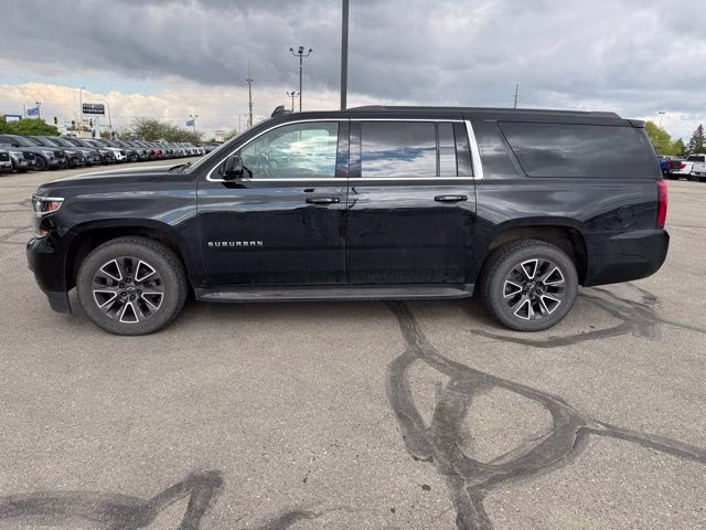 2017 Black Chevrolet Suburban LT 4X4 SUV