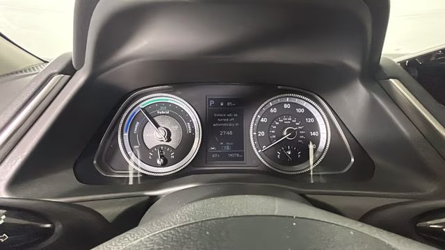 2023 Serenity White Hyundai Sonata Hybrid SEL FWD Sedan