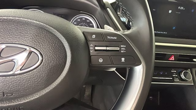 2023 Serenity White Hyundai Sonata Hybrid SEL FWD Sedan