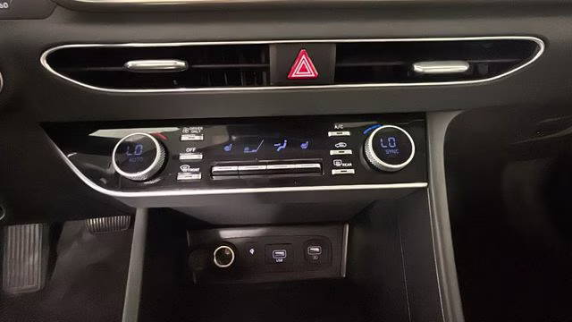 2023 Serenity White Hyundai Sonata Hybrid SEL FWD Sedan