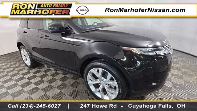 2021 Santorini Black Land Rover Range Rover Evoque S AWD SUV