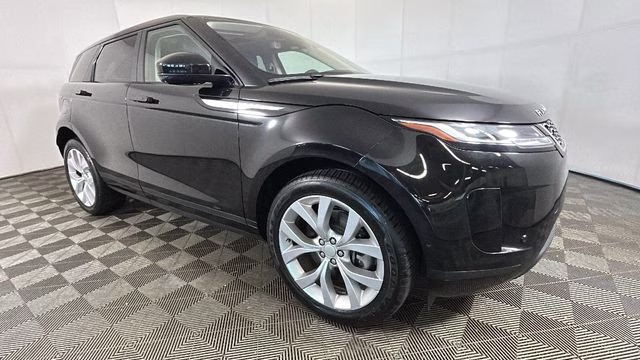 2021 Santorini Black Land Rover Range Rover Evoque S AWD SUV