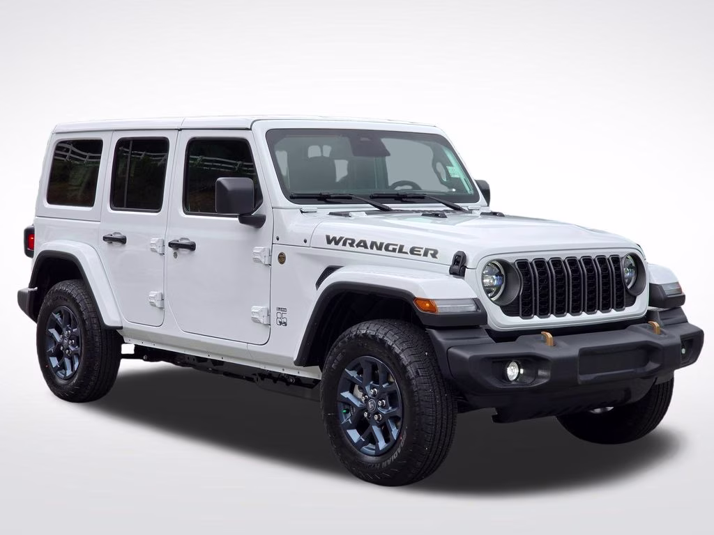 2026 Bright White Clearcoat Jeep Wrangler 4X4 SUV