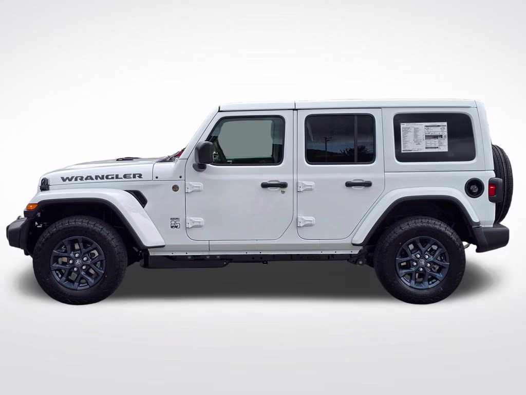 2026 Bright White Clearcoat Jeep Wrangler 4X4 SUV