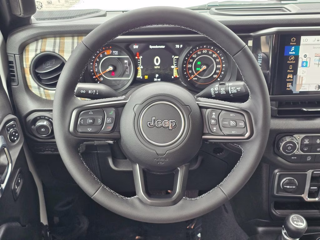 2026 Bright White Clearcoat Jeep Wrangler 4X4 SUV