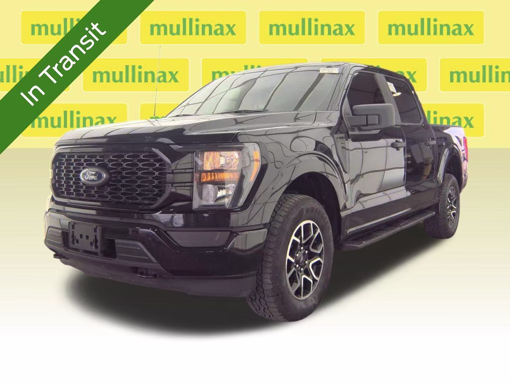 2023 Agate Black Metallic Ford F-150 XL 4X4 Truck