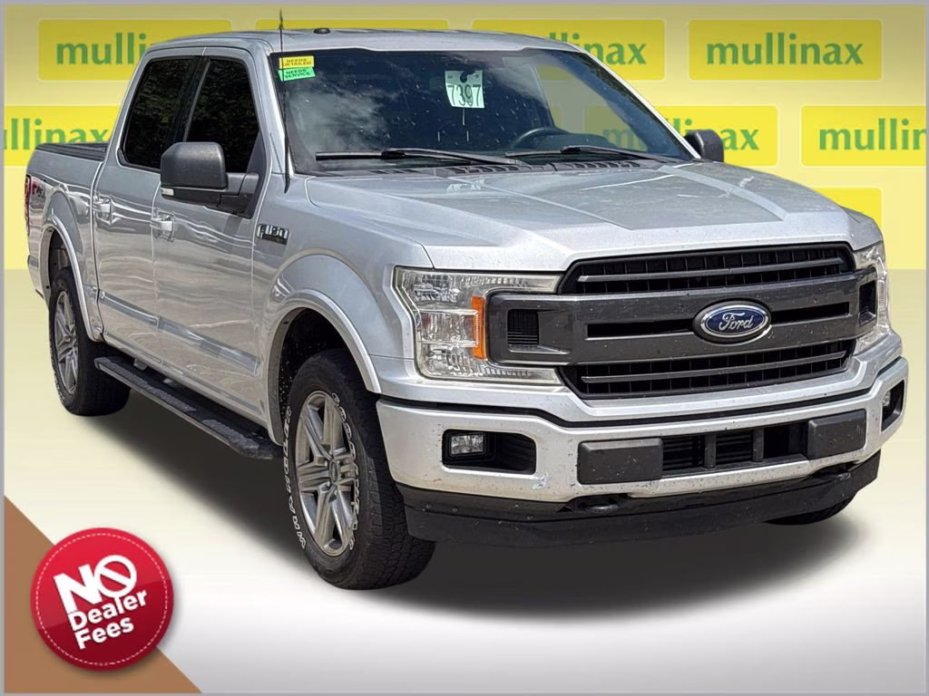 2018 Ingot Silver Ford F-150 XLT 4X4 Truck