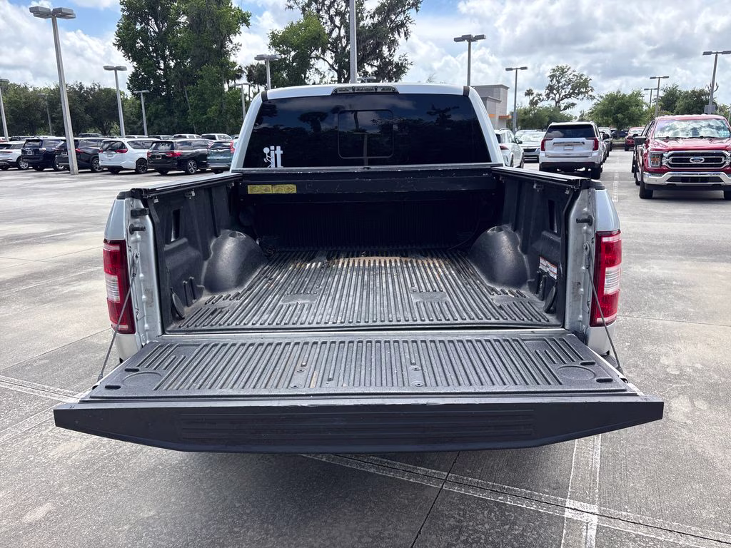 2018 Ingot Silver Ford F-150 XLT 4X4 Truck