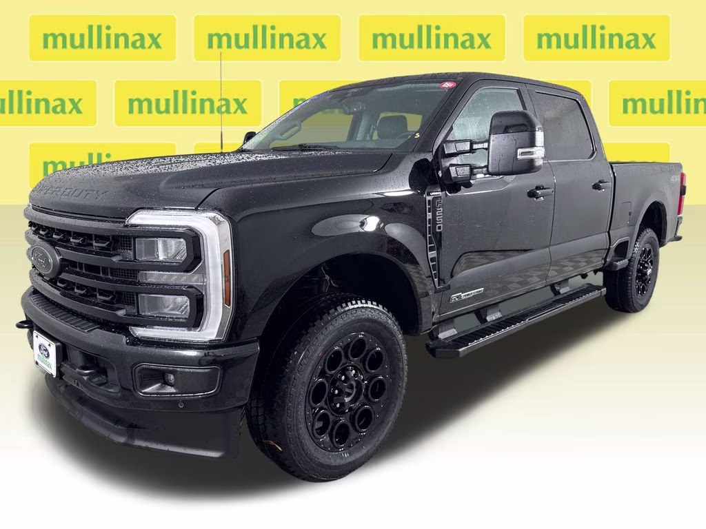 2024 Agate Black Metallic Ford Super Duty F-250 SRW Lariat 4X4 Truck