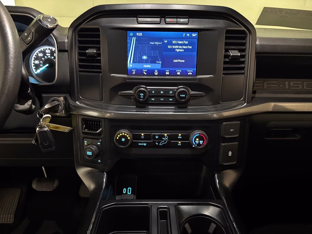 2023 Agate Black Metallic Ford F-150 XL 4X4 Truck