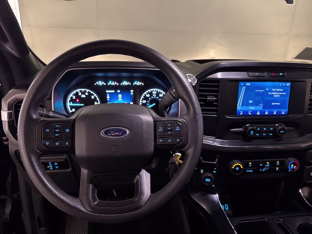 2023 Agate Black Metallic Ford F-150 XL 4X4 Truck