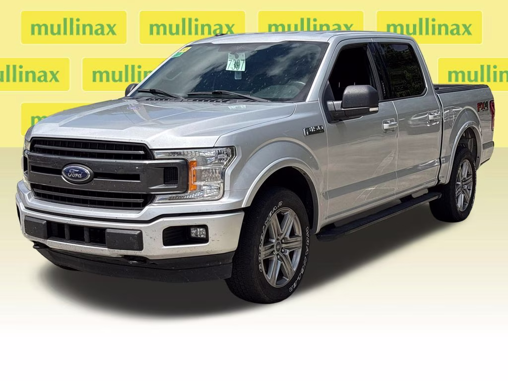 2018 Ingot Silver Ford F-150 XLT 4X4 Truck