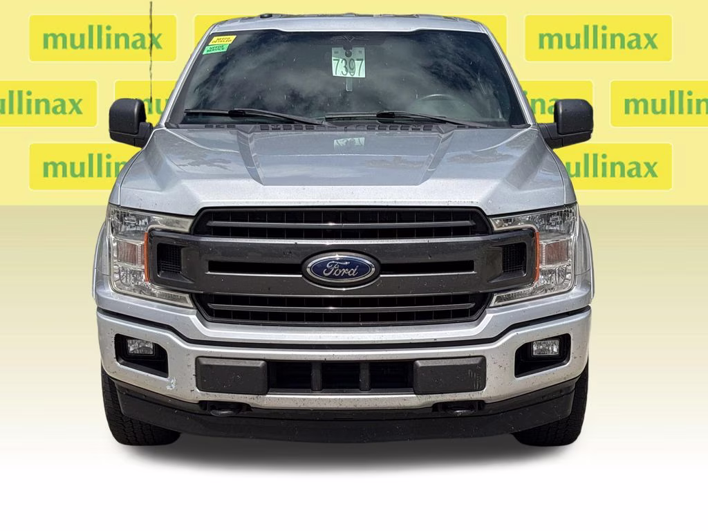 2018 Ingot Silver Ford F-150 XLT 4X4 Truck