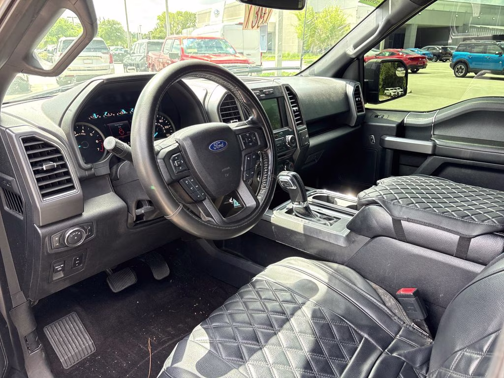 2018 Ingot Silver Ford F-150 XLT 4X4 Truck