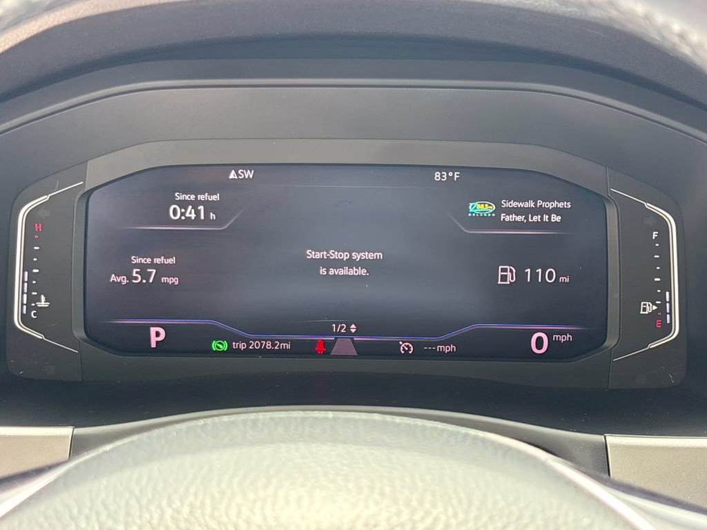 2019 Pure White Volkswagen Atlas 3.6L V6 SEL R-Line FWD SUV