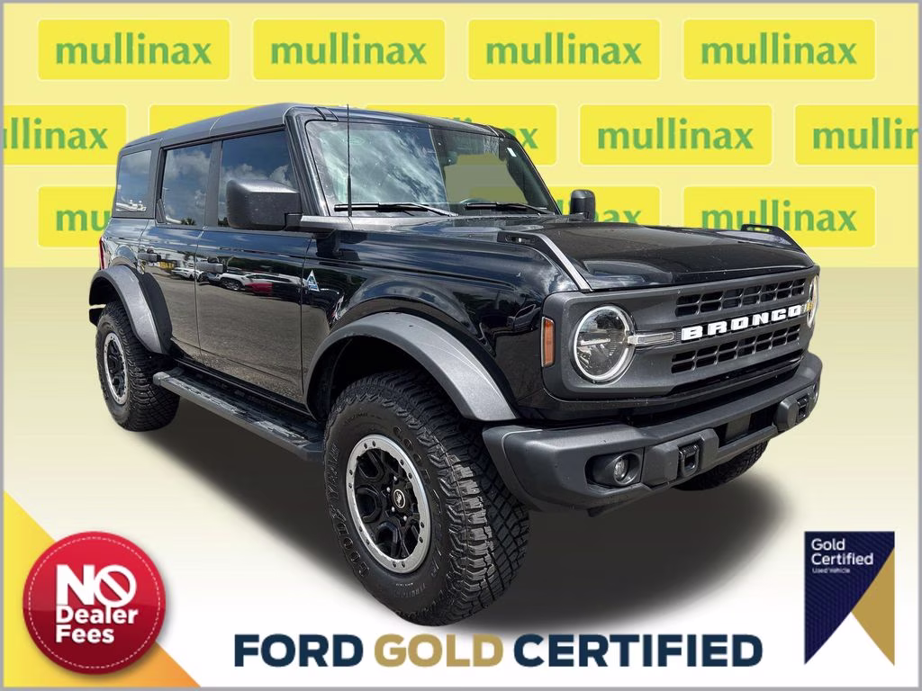 2023 Shadow Black Ford Bronco Black Diamond 4X4 SUV