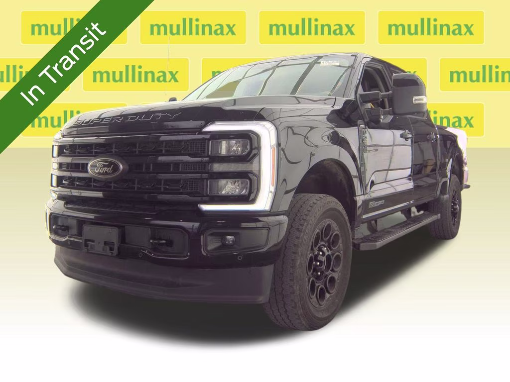 2024 Agate Black Metallic Ford Super Duty F-250 SRW Lariat 4X4 Truck