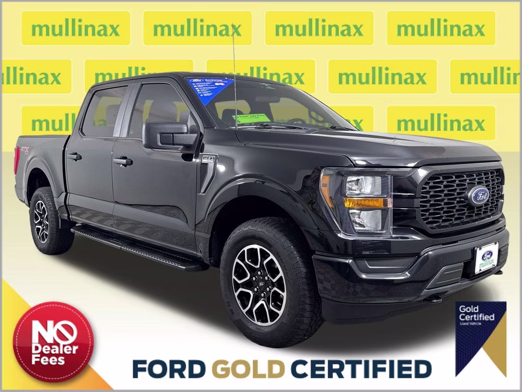 2023 Agate Black Metallic Ford F-150 XL 4X4 Truck