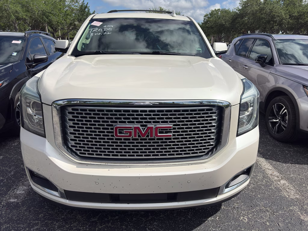 2015 White Diamond Tricoat GMC Yukon XL Denali 4X4 SUV