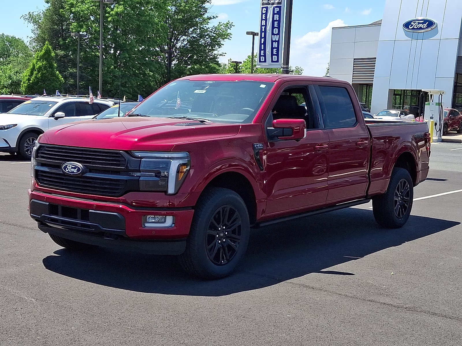 2026 Ruby Red Metallic Tinted Clearcoat - RR Ford F-150 Platinum 4X4