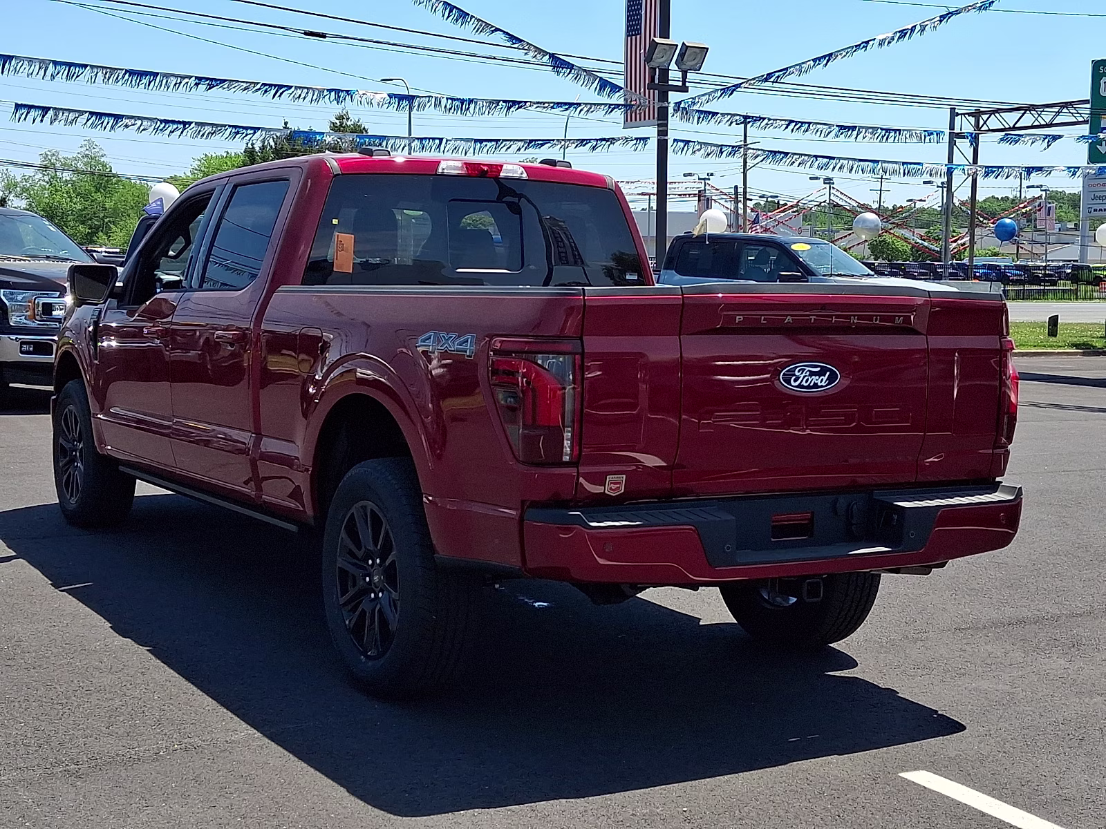 2026 Ruby Red Metallic Tinted Clearcoat - RR Ford F-150 Platinum 4X4