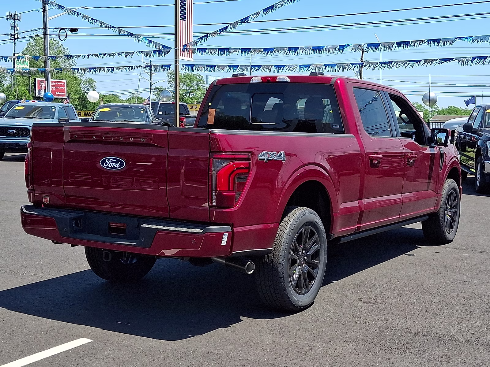2026 Ruby Red Metallic Tinted Clearcoat - RR Ford F-150 Platinum 4X4