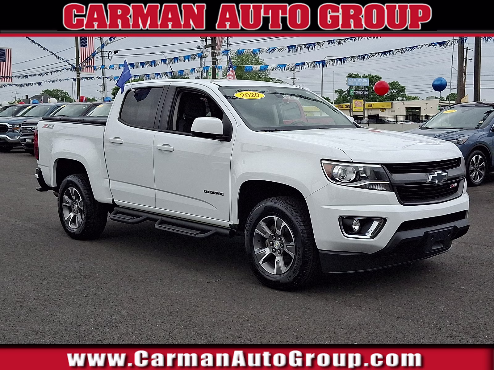 2020 Summit White - GAZ Chevrolet Colorado 4WD Crew Cab Short Box Z71 4X4