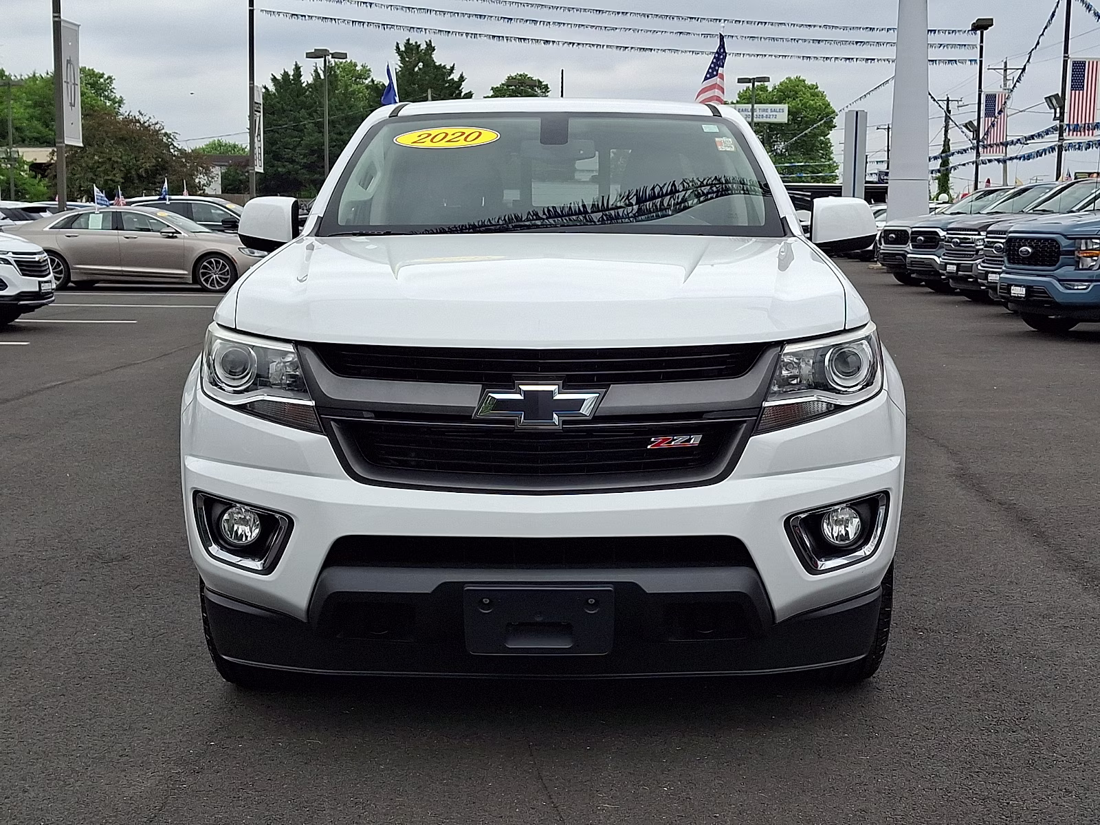 2020 Summit White - GAZ Chevrolet Colorado 4WD Crew Cab Short Box Z71 4X4