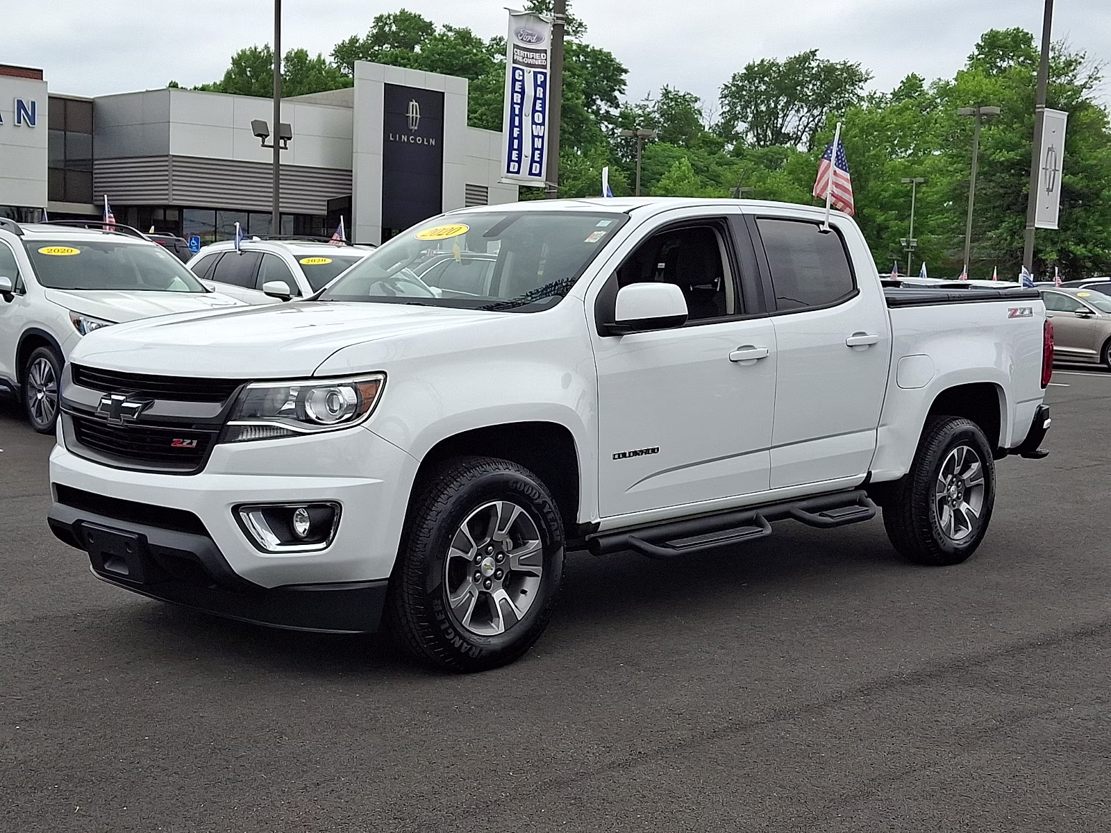 2020 Summit White - GAZ Chevrolet Colorado 4WD Crew Cab Short Box Z71 4X4