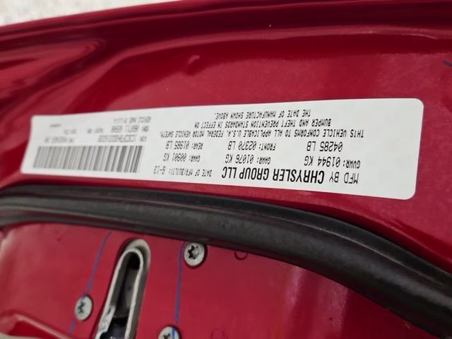 2013 Redline 2 Coat Pearl Dodge Dart SXT FWD Sedan
