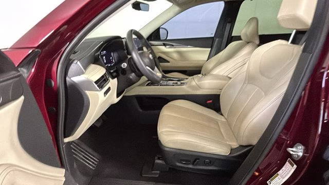 2023 Deep Bordeaux INFINITI QX60 LUXE AWD SUV