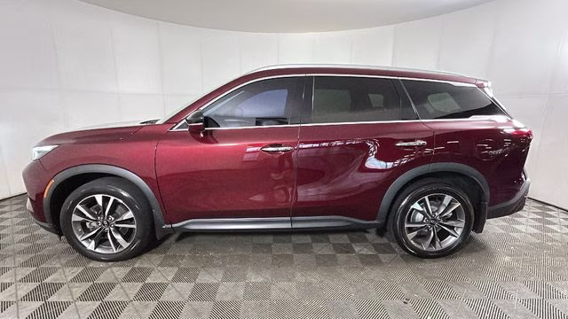2023 Deep Bordeaux INFINITI QX60 LUXE AWD SUV