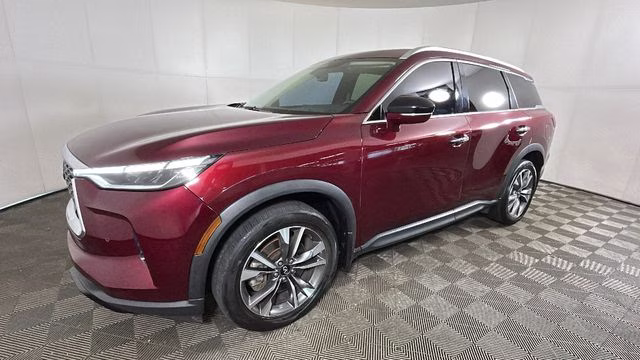 2023 Deep Bordeaux INFINITI QX60 LUXE AWD SUV