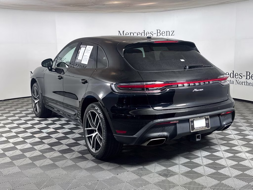 2023 Black Porsche Macan T AWD SUV