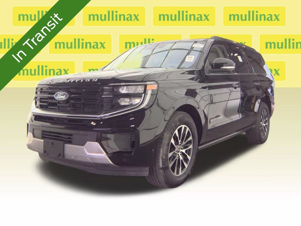 2025 Agate Black Metallic Ford Expedition Max Platinum 4X4 SUV