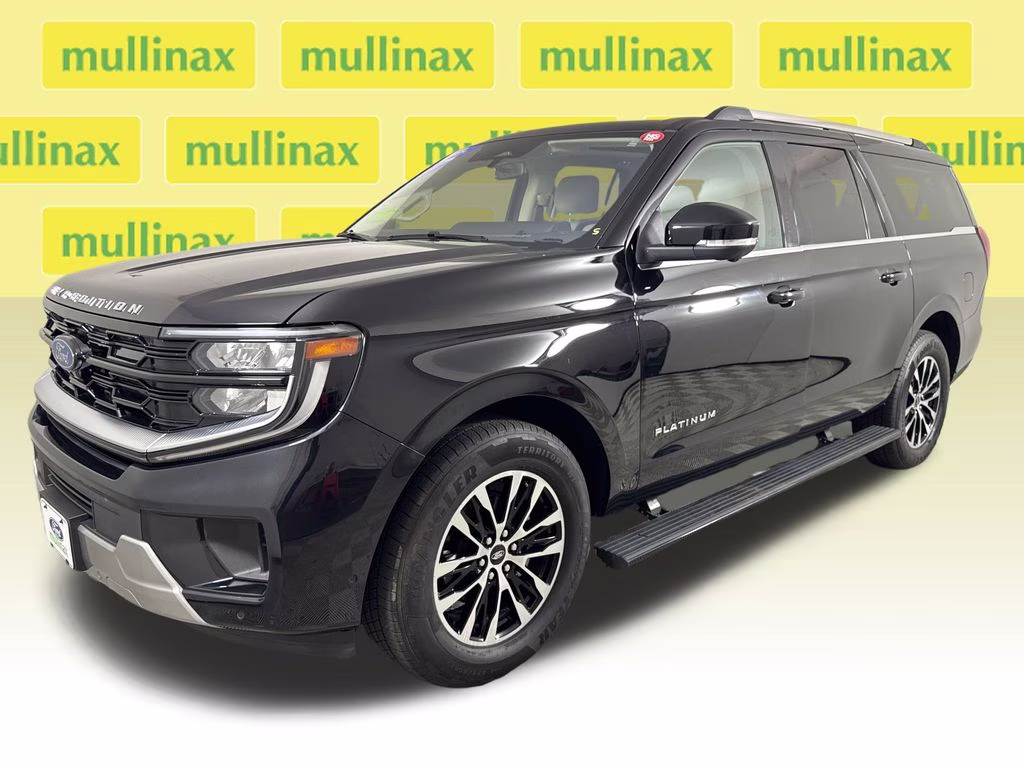 2025 Agate Black Metallic Ford Expedition Max Platinum 4X4 SUV
