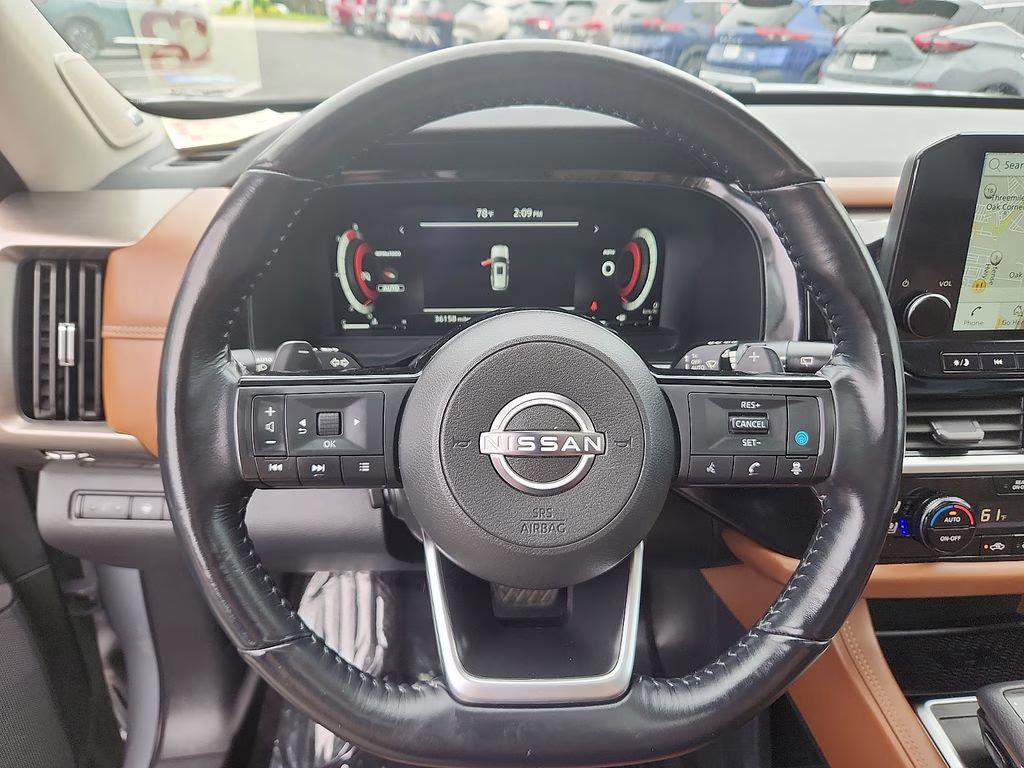 2023 Boulder Gray Pearl Nissan Pathfinder Platinum 4X4 SUV