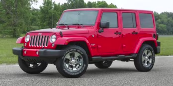 2017 Bright White Clear Coat Jeep Wrangler Unlimited Sport 4X4 SUV