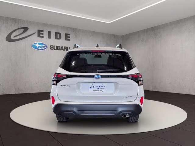 2025 Crystal White Pearl Subaru Forester Premium AWD SUV