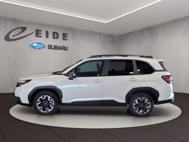 2025 Crystal White Pearl Subaru Forester Premium AWD SUV