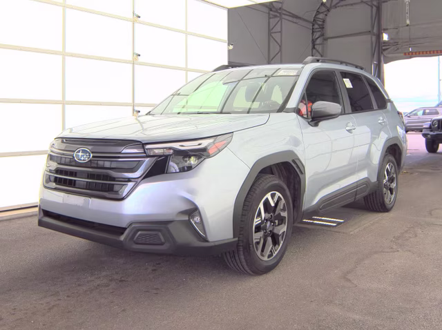 2025 Ice Silver Metallic Subaru Forester Premium AWD SUV
