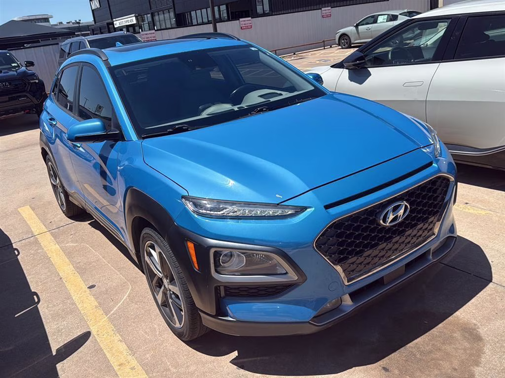 2019 Surf Blue Hyundai Kona Ultimate FWD SUV