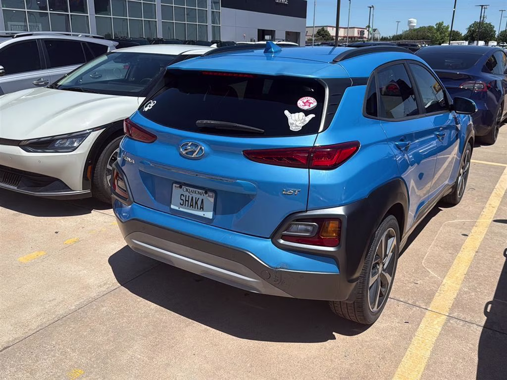 2019 Surf Blue Hyundai Kona Ultimate FWD SUV