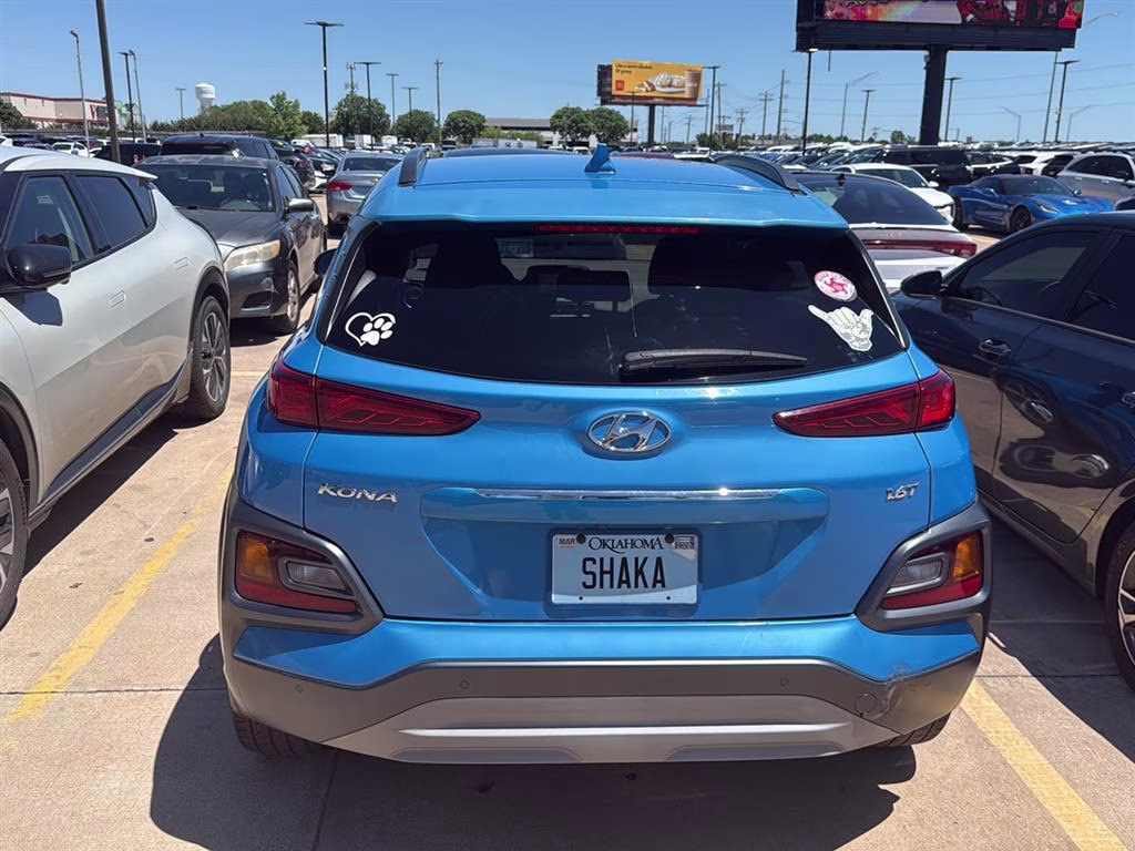 2019 Surf Blue Hyundai Kona Ultimate FWD SUV